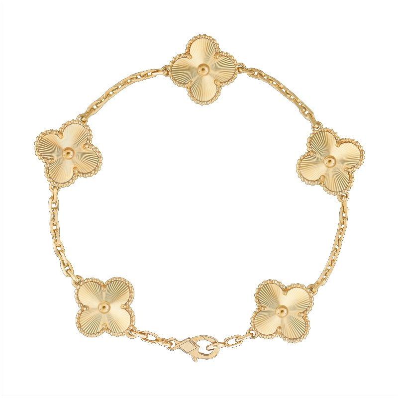 How to jewelry stack will not be wrong? 1 5-Flower Bracelet
